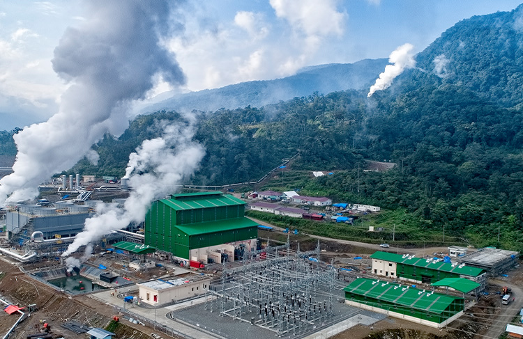 ムアララボ地熱発電（インドネシア）