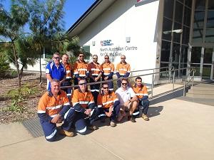INPEX Process Plant Operations instructors and trainees outside NACOG