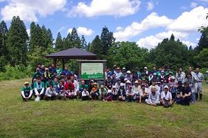 Participants of the 14th biannual reforestation event