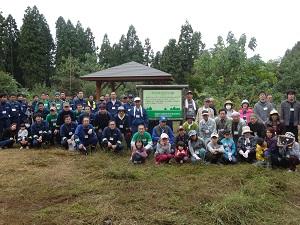 Participants of the 15th biannual reforestation event
