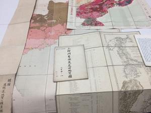 Donated cartographic articles
