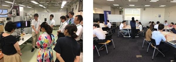 A tour to Technical Research Center / Group Discussion